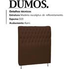 Cabeceira Solteiro 90 Cm Dumos Veludo Peer