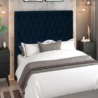 Cabeceira Solteiro 90 Cm Firezz Veludo Peer