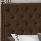 Cabeceira Solteiro 90 Cm Firezz Veludo Peer