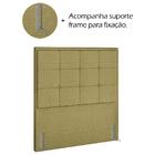 Cabeceira Solteiro 90 Cm Lhots Linho Peer