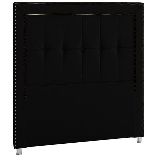 Cabeceira Solteiro 90 Cm Napoll Veludo Peer