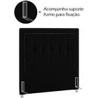 Cabeceira Solteiro 90 Cm Napoll Veludo Peer