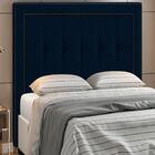 Cabeceira Solteiro 90 Cm Napoll Veludo Peer