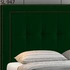 Cabeceira Solteiro 90 Cm Napoll Veludo Peer