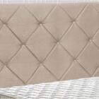 Cabeceira Solteiro 90 Cm Oásis Suede Liso - D'monegatto