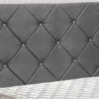 Cabeceira Solteiro 90 Cm Oásis Suede Liso - D'monegatto