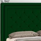 Cabeceira Solteiro 90 Cm Padov Veludo Peer