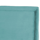 Cabeceira Solteiro 90 Cm Requinte Para Cama Box Stella Veludo