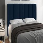 Cabeceira Solteiro 90 Cm Sevill Veludo Peer