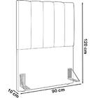 Cabeceira Solteiro 90cm Allia Corano Rm