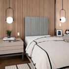 Cabeceira Solteiro 90cm Allia Linho Rm