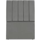 Cabeceira Solteiro 90cm Allia Suede Rm