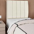 Cabeceira Solteiro 90cm Allia Suede Rm
