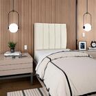 Cabeceira Solteiro 90cm Allia Suede Rm