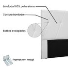 Cabeceira Solteiro 90cm Aquilla Spezzia Branco