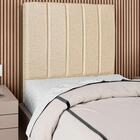 Cabeceira Solteiro 90cm Arlla Linho Rm