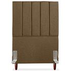 Cabeceira Solteiro 90cm Arlla Linho Rm