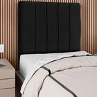 Cabeceira Solteiro 90cm Arlla Suede Rm