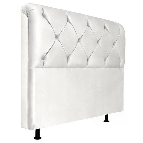 Cabeceira Solteiro 90cm Barbara Corano Branco Id Milani Store