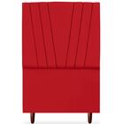 Cabeceira Solteiro 90cm Bell Suede Rm