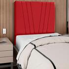 Cabeceira Solteiro 90cm Bell Suede Rm