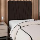 Cabeceira Solteiro 90cm Bell Suede Rm