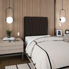 Cabeceira Solteiro 90cm Bell Suede Rm