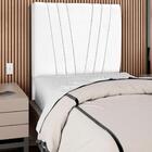 Cabeceira Solteiro 90cm Bell Suede Rm