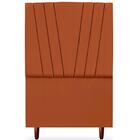 Cabeceira Solteiro 90cm Bell Suede Rm