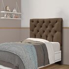 Cabeceira Solteiro 90cm Embaixatriz Plus Cacau