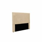 Cabeceira Solteiro 90cm Linho Ravenna Dourado