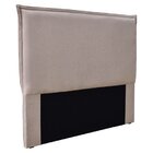 Cabeceira Solteiro 90cm Linho Rústico Veneza  Areia