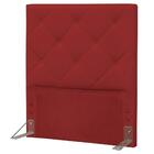 Cabeceira Solteiro 90cm Oásis Corano Vermelho - D'monegatto