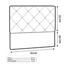 Cabeceira Solteiro 90cm Oasis Dmonegatto