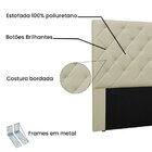 Cabeceira Solteiro 90cm Tânia Spezzia Marfim