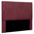 Cabeceira Solteiro 90cm Veludo Aquilla  Vinho