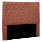 Cabeceira Solteiro 90cm Veludo Esmeralda  Cobre