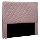 Cabeceira Solteiro 90cm Veludo Esmeralda  Lilás