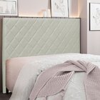 Cabeceira Solteiro 90cm Veludo Esmeralda  Prata