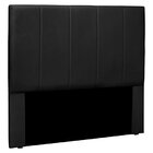 Cabeceira Solteiro 90cm Veludo Ravenna  Preto