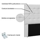 Cabeceira Solteiro 90cm Verona Spezzia Branco