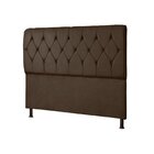 Cabeceira Solteiro 90cm X 122cm Málaga Marrom