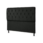 Cabeceira Solteiro 90cm X 122cm Málaga Preto