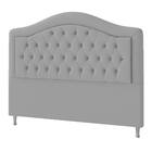 Cabeceira Solteiro Ághata P04 90 Cm Suede - Doce Sonho Móveis