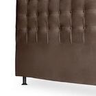 Cabeceira Solteiro Ana 90cm Suede Marron – Fdecor