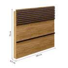 Cabeceira Solteiro Autes Àlamo E Preta