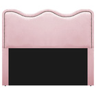 Cabeceira Solteiro Bari P02 90 Cm Para Cama Box Suede - Doce