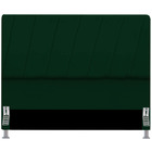Cabeceira Solteiro Box Estofada 90 Cm Iza Suede Verde Musgo