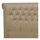 Cabeceira Solteiro Brescia P04 100 Cm Suede - Doce Sonho Móve