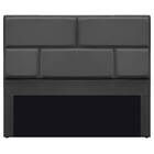 Cabeceira Solteiro Brick P02 90 Cm Para Cama Box Linho - Doce